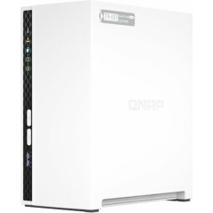 QNAP TS-233 NAS Storage Server - Powerful ARM Cortex-A55, 2GB RAM, Efficient 0TB, Sleek White Design - Elevate Your Data Managem